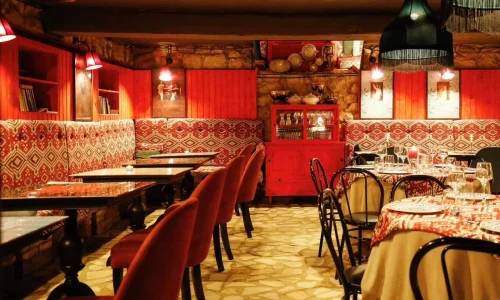 Breakfast area